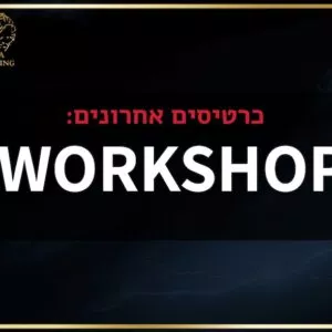 סדנת עבודה טכנולוגית לביזנס - עם אורלי טוריס